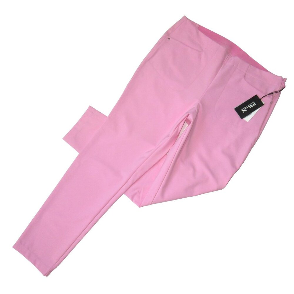 NWT Ralph Lauren RLX Golf Eagle in Pink Stretch Slim Fit Pants 14